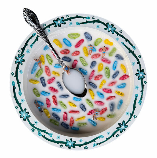 Fruity Pebbles: Saturday Mornings Cereal Collection - 8in Mixed Media