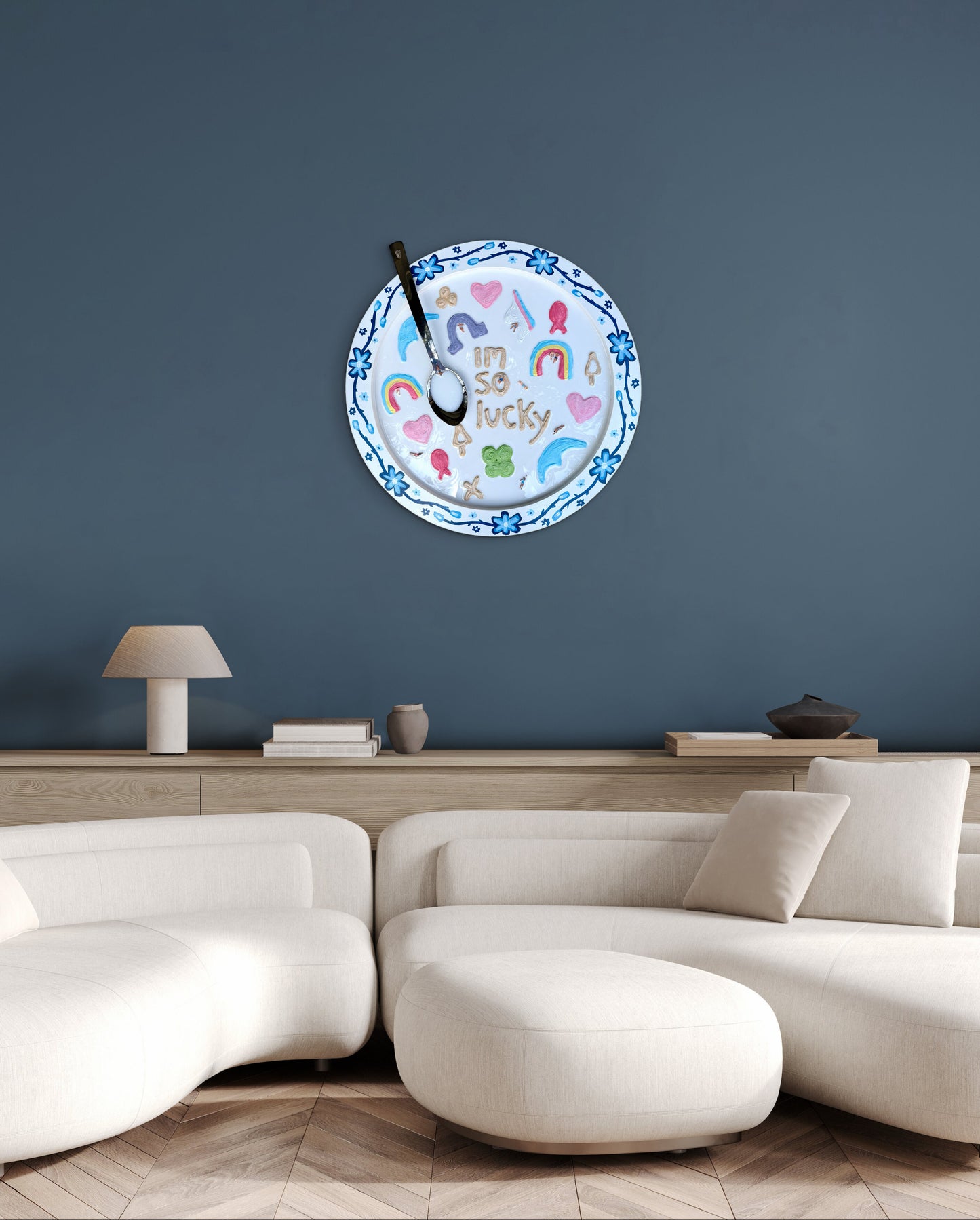 Lucky Charms: Saturday Mornings Cereal Collection - 20x20in Mixed Media
