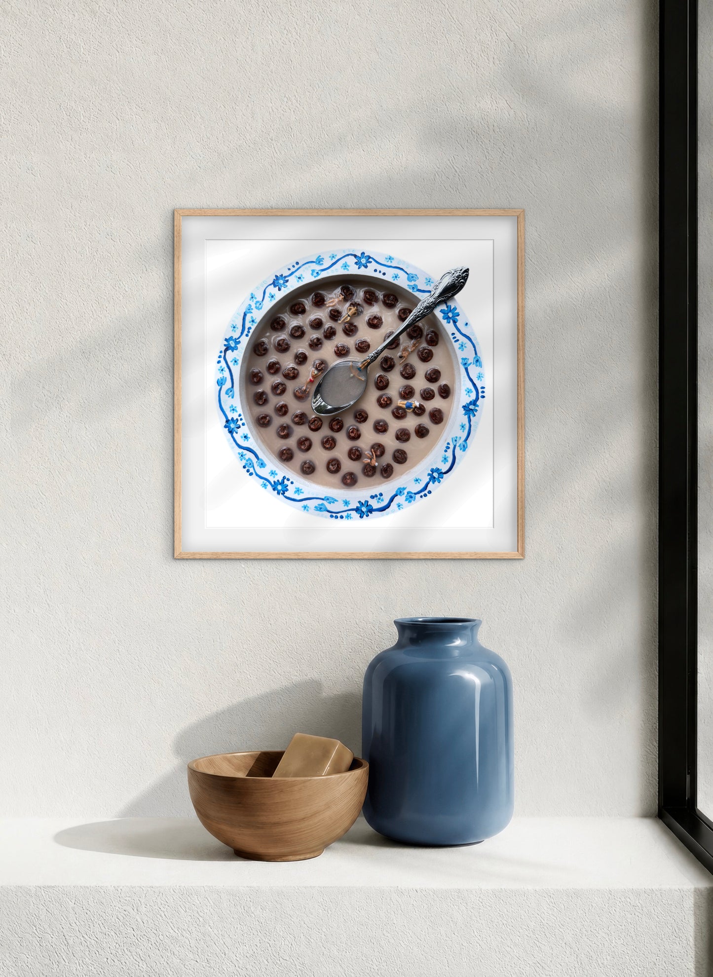 Saturday Mornings: Cocoa Puffs Print - 10x10in Glicée Fine Art Print