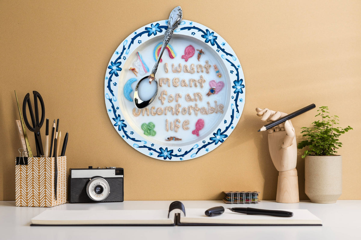 Lucky Charms: Saturday Mornings Cereal Collection - 8x8in Mixed Media