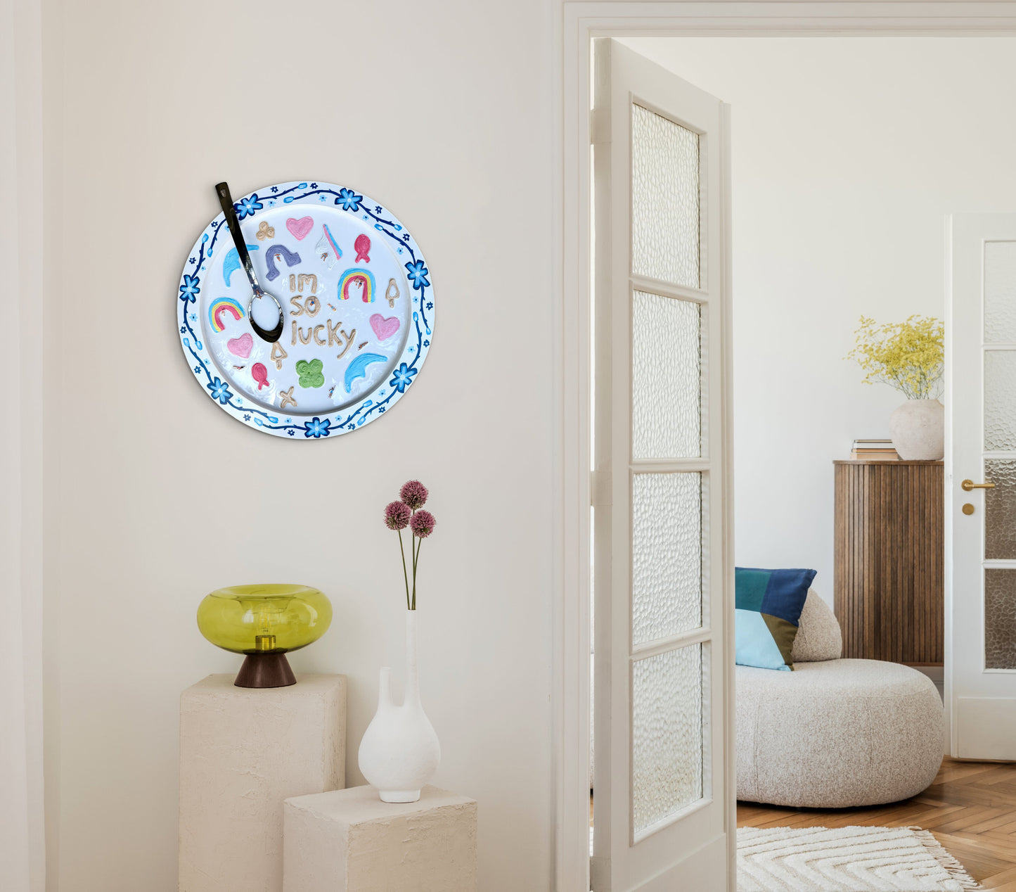 Lucky Charms: Saturday Mornings Cereal Collection - 20x20in Mixed Media