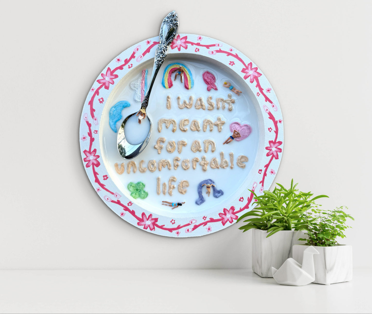 Lucky Charms: Saturday Mornings Cereal Collection - 8x8in Mixed Media