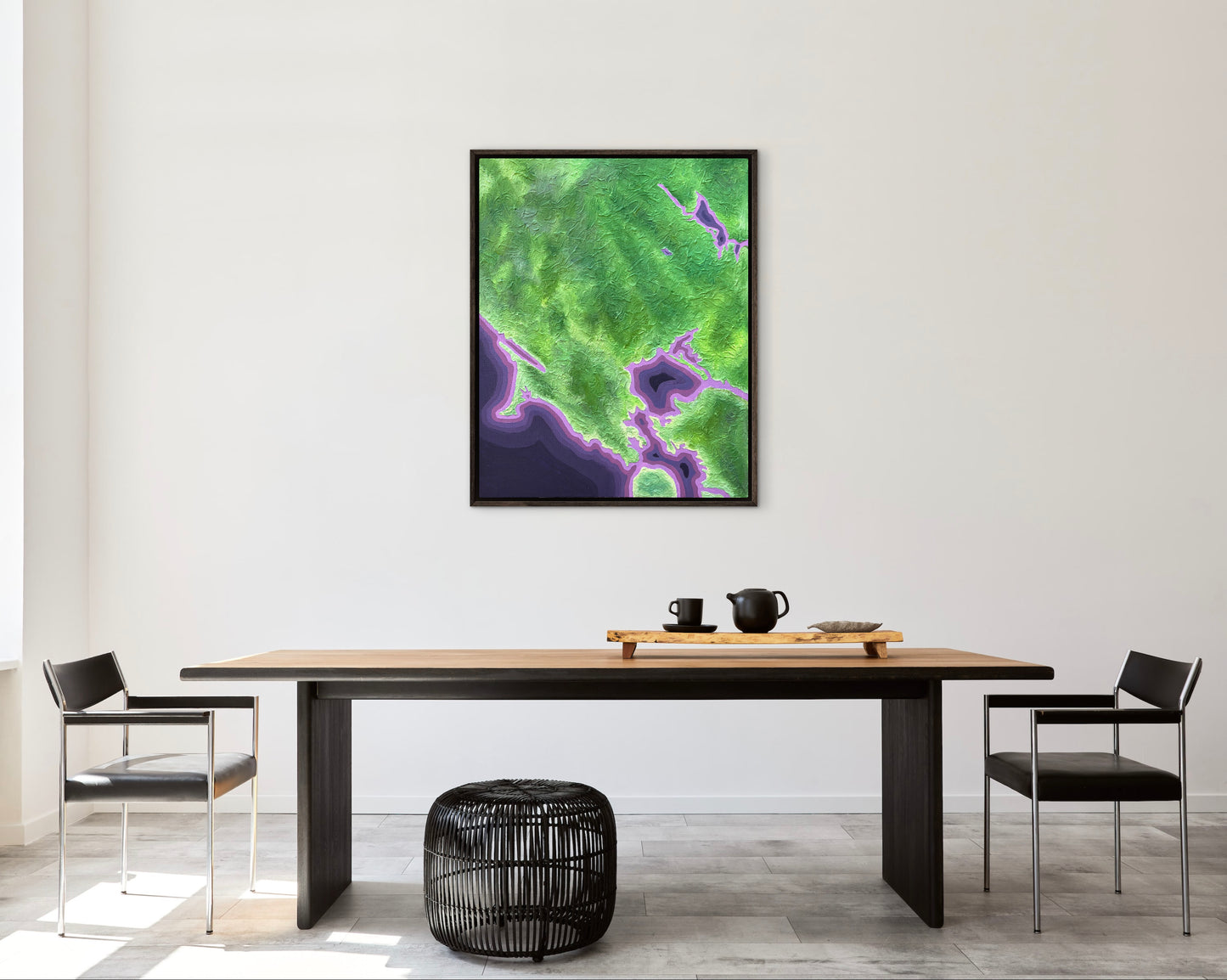 California Wine Country: A Love Letter, 24x30in Mixed Media on Canvas