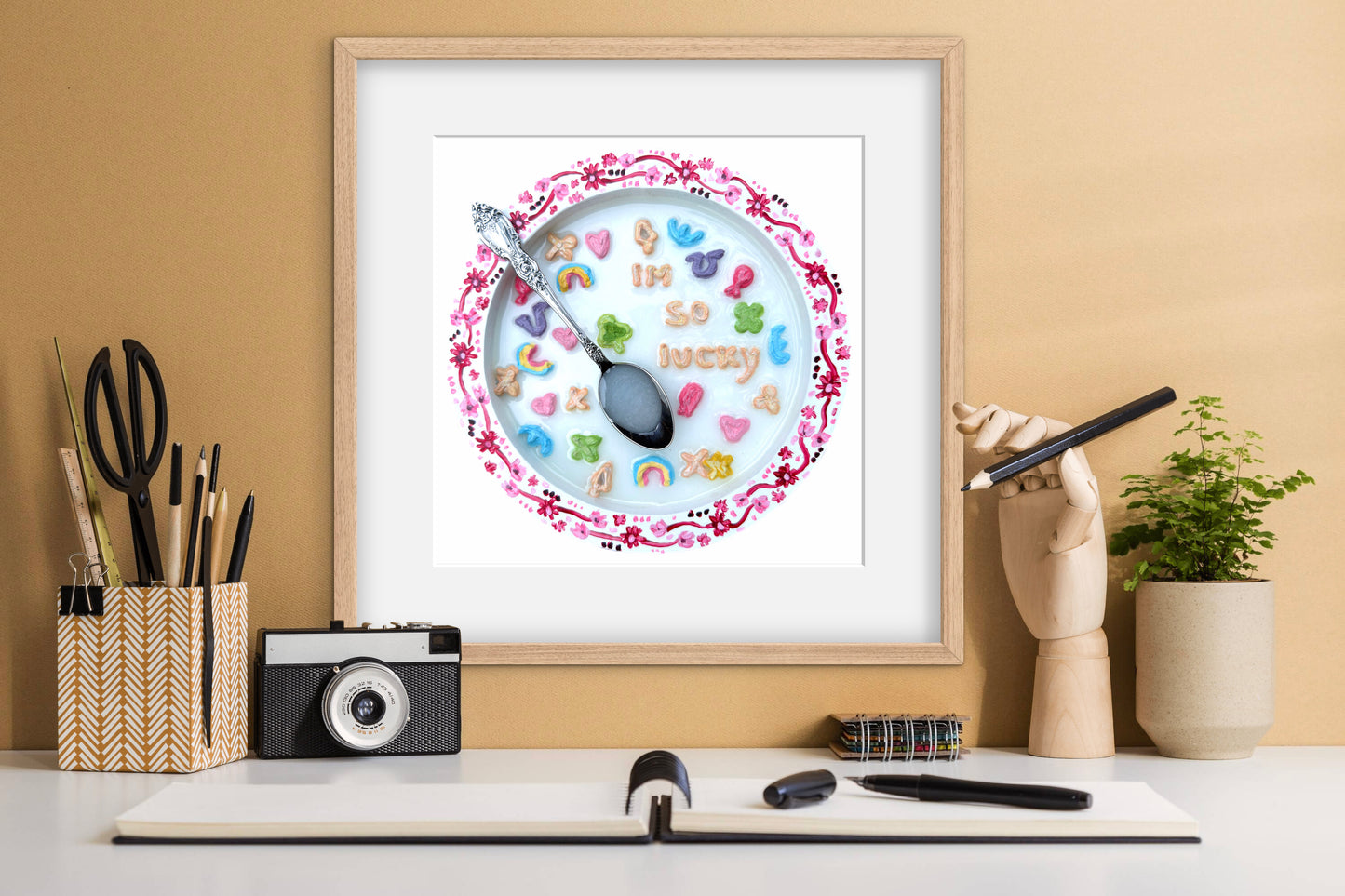 Saturday Mornings: Lucky Charms Print - 10x10in Glicée Fine Art Print