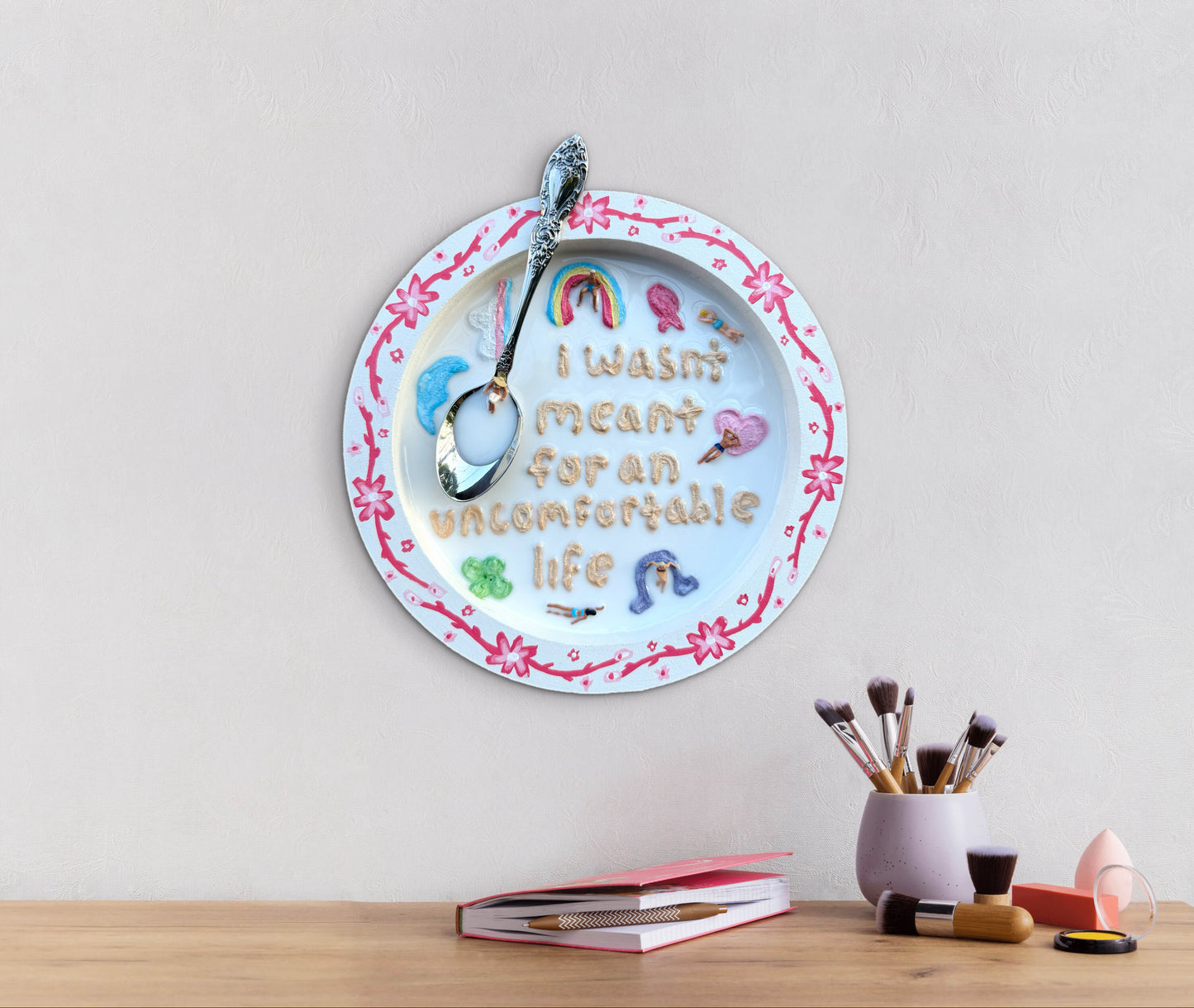 Lucky Charms: Saturday Mornings Cereal Collection - 8x8in Mixed Media