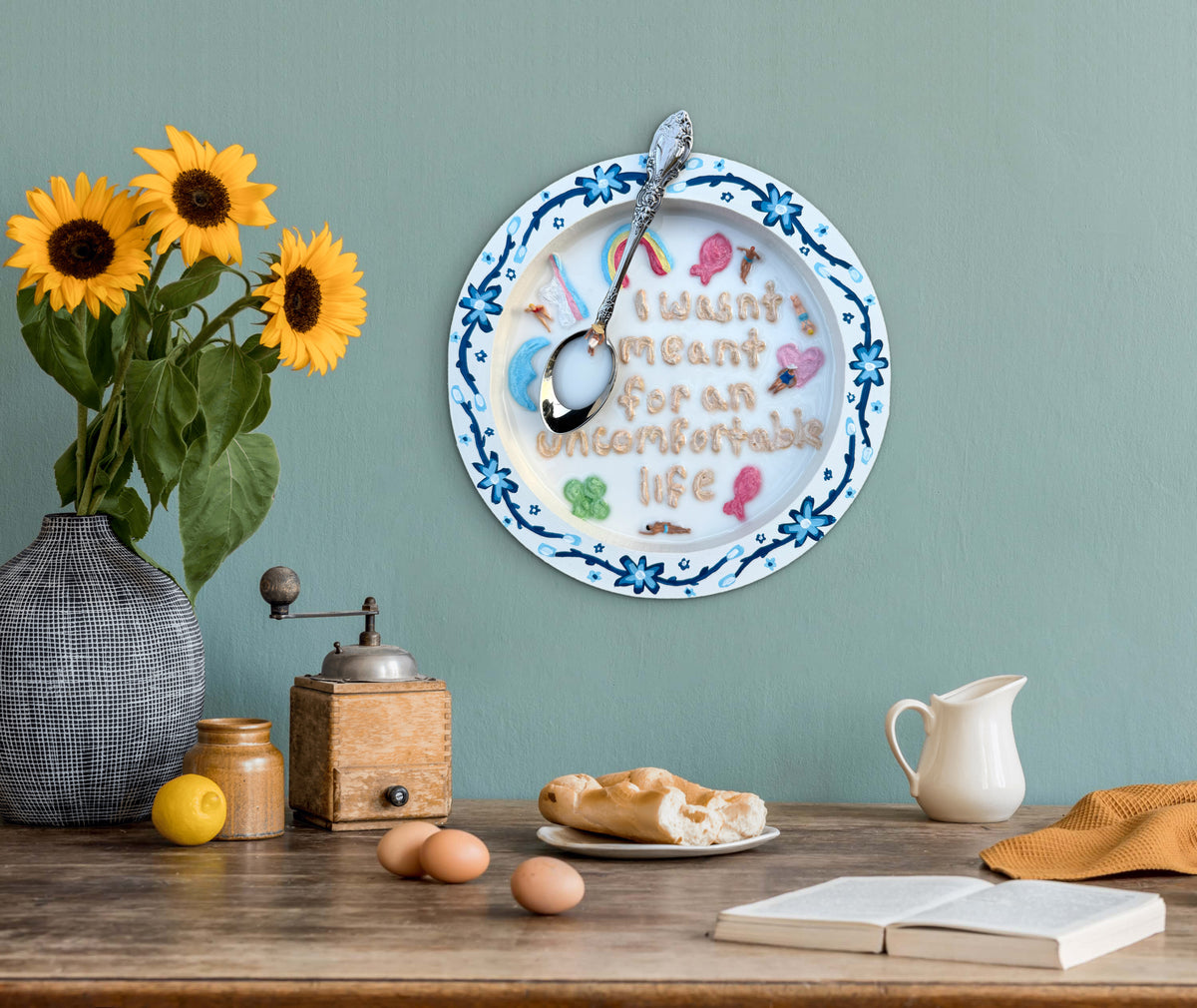 Lucky Charms: Saturday Mornings Cereal Collection - 8x8in Mixed Media