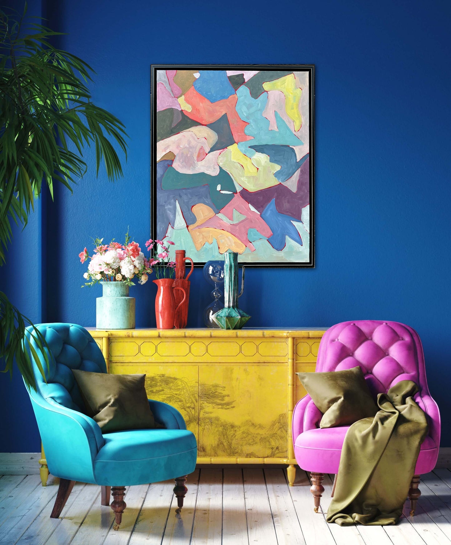 Parts - 24x30in Acrylic on Canvas