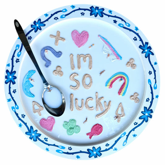 Lucky Charms: I’m so Lucky - 20x20in Mixed Media