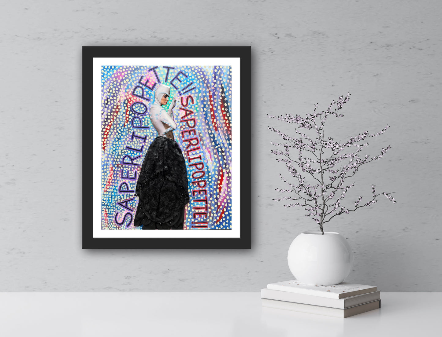 Vogue Reflections: “Saperlipopette!” Giclée Fine Art Print 8x10in