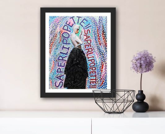 Vogue Reflections: “Saperlipopette!” Giclée Fine Art Print 8x10in