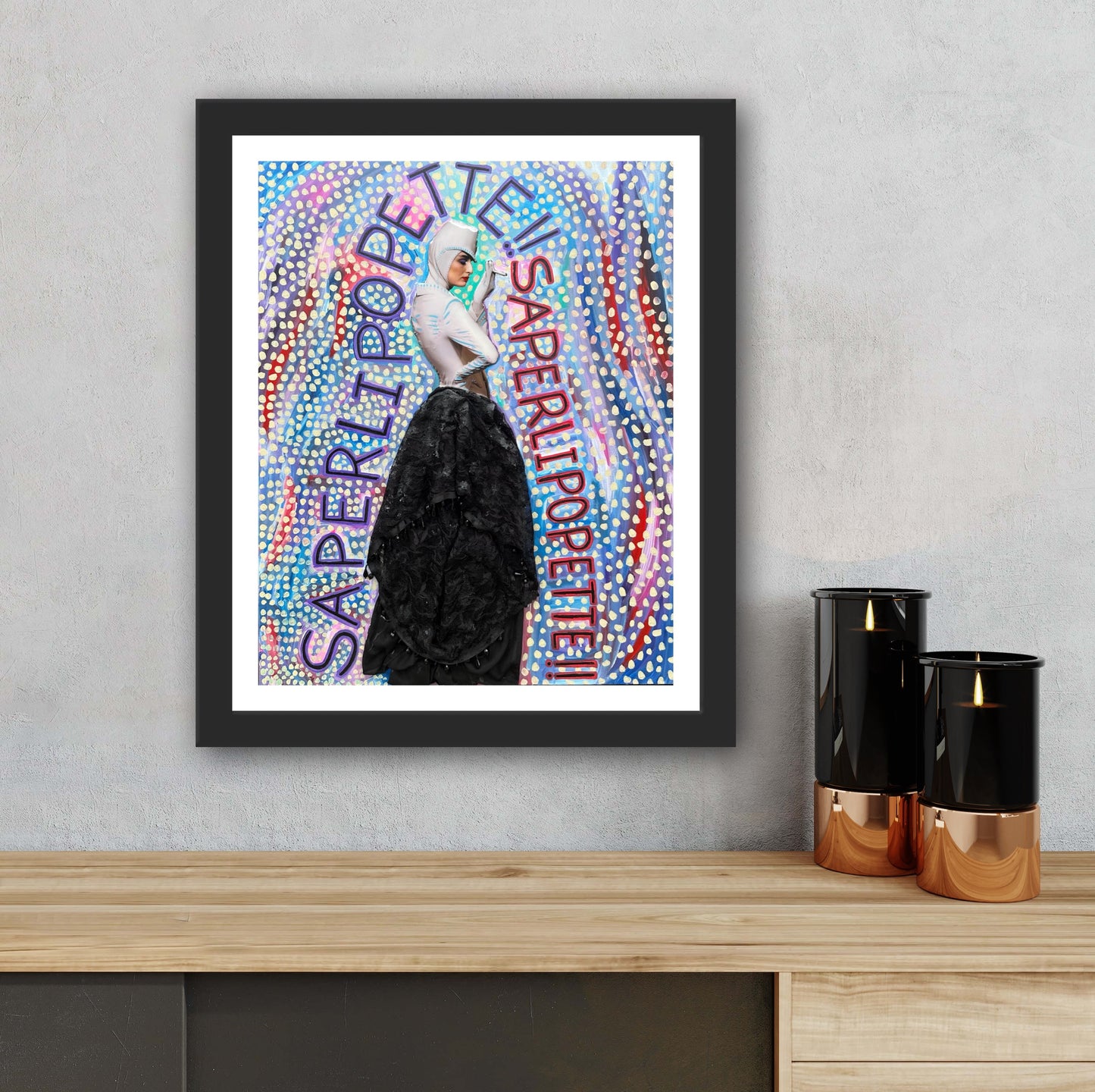 Vogue Reflections: “Saperlipopette!” Giclée Fine Art Print 8x10in