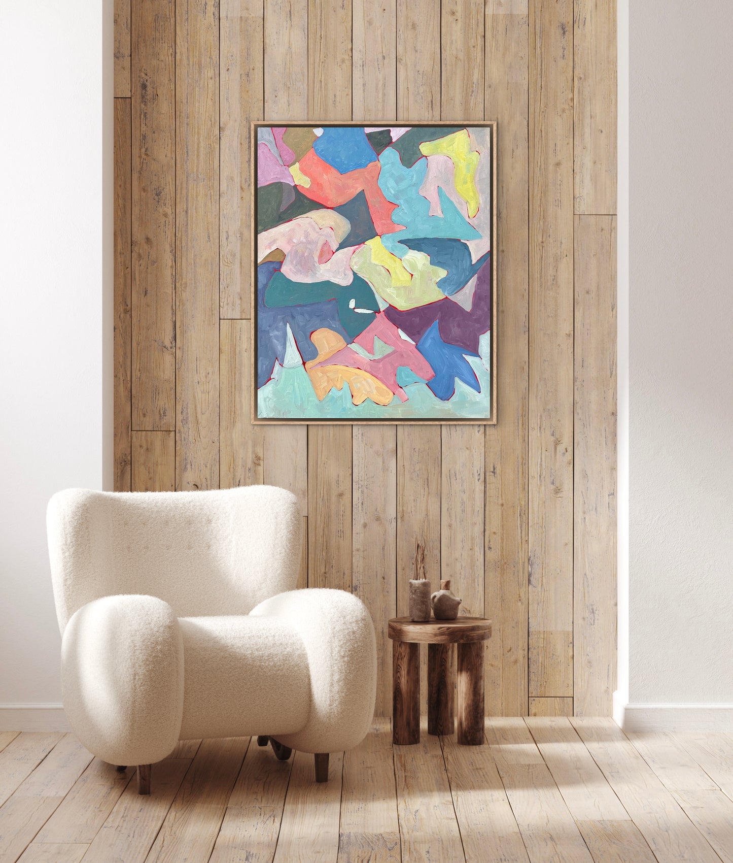 No Bad Parts - 24x30in Acrylic on Canvas