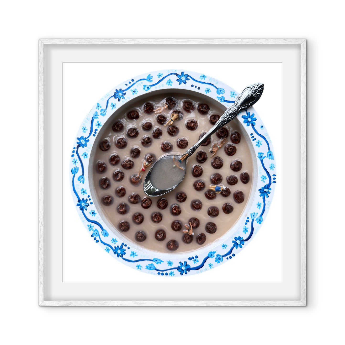Saturday Mornings: Cocoa Puffs Print - 10x10in Glicée Fine Art Print