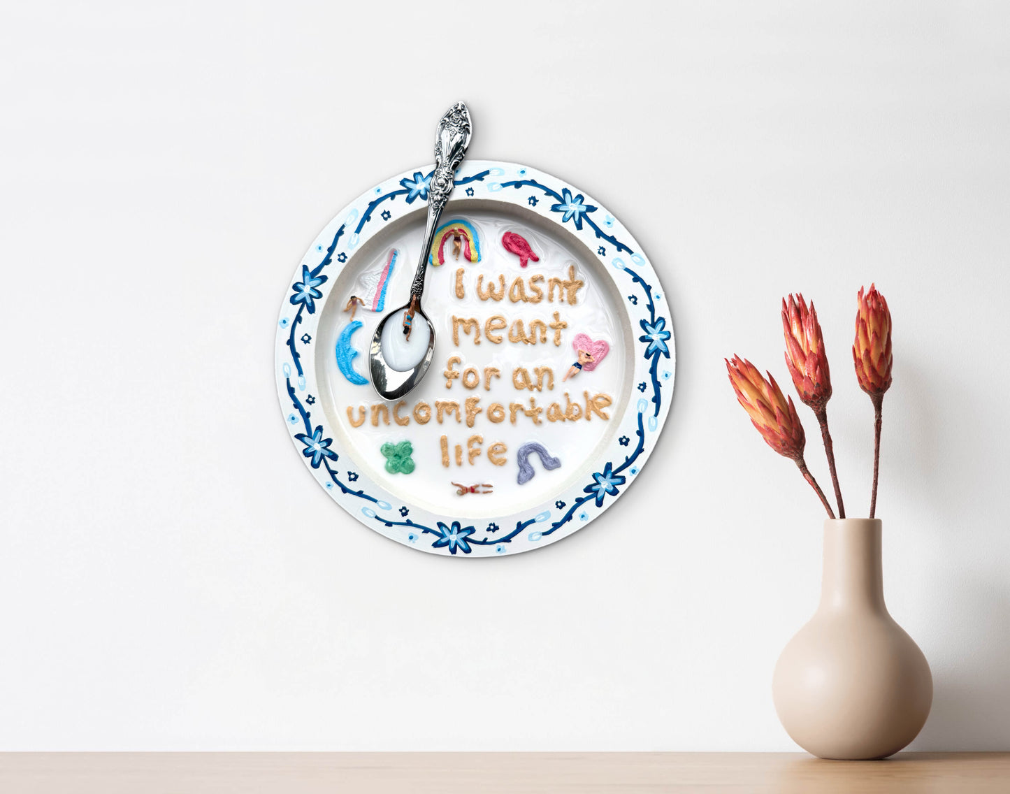Lucky Charms: Saturday Mornings Cereal Collection - 8x8in Mixed Media