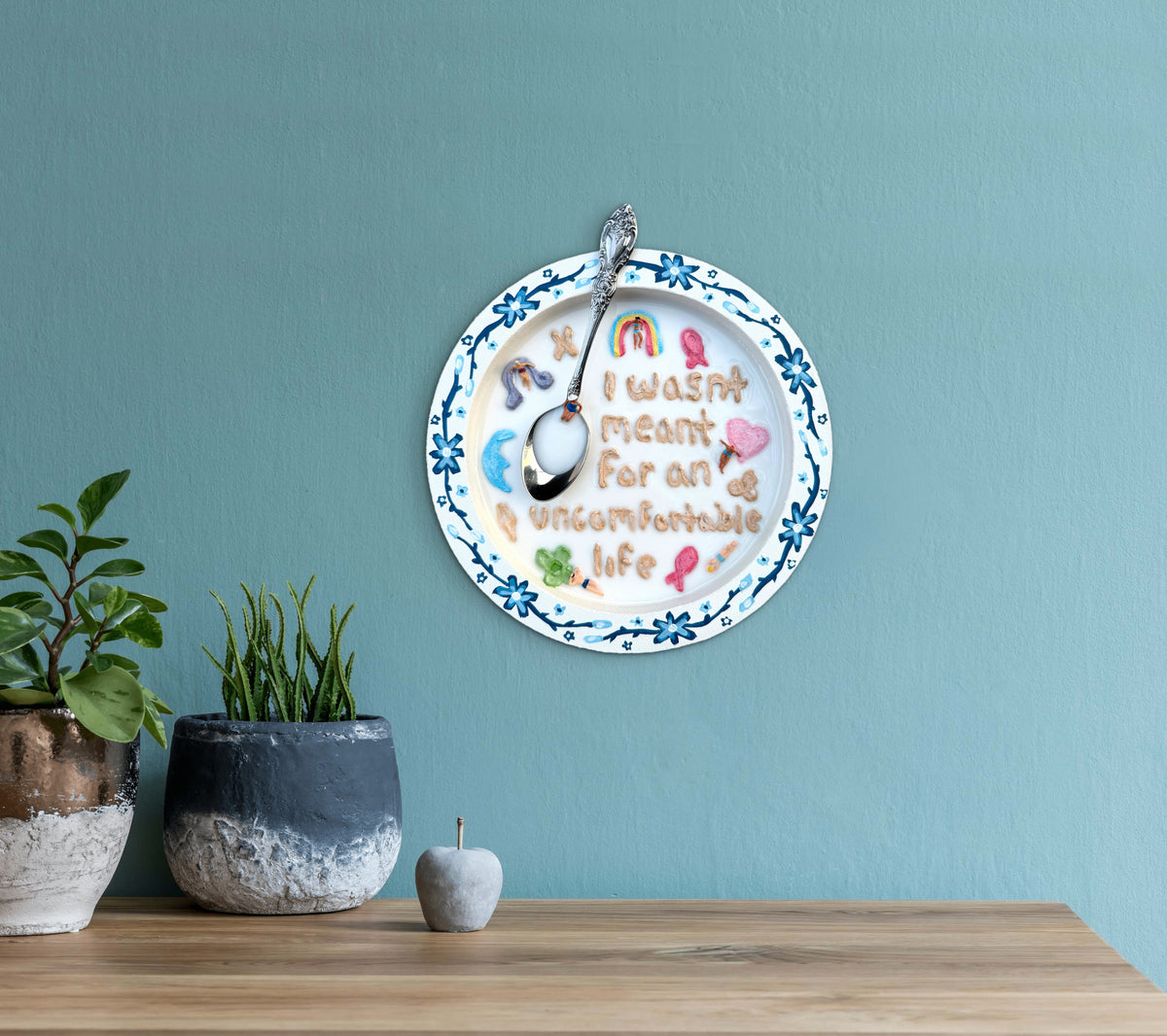 Lucky Charms: Saturday Mornings Cereal Collection - 8x8in Mixed Media