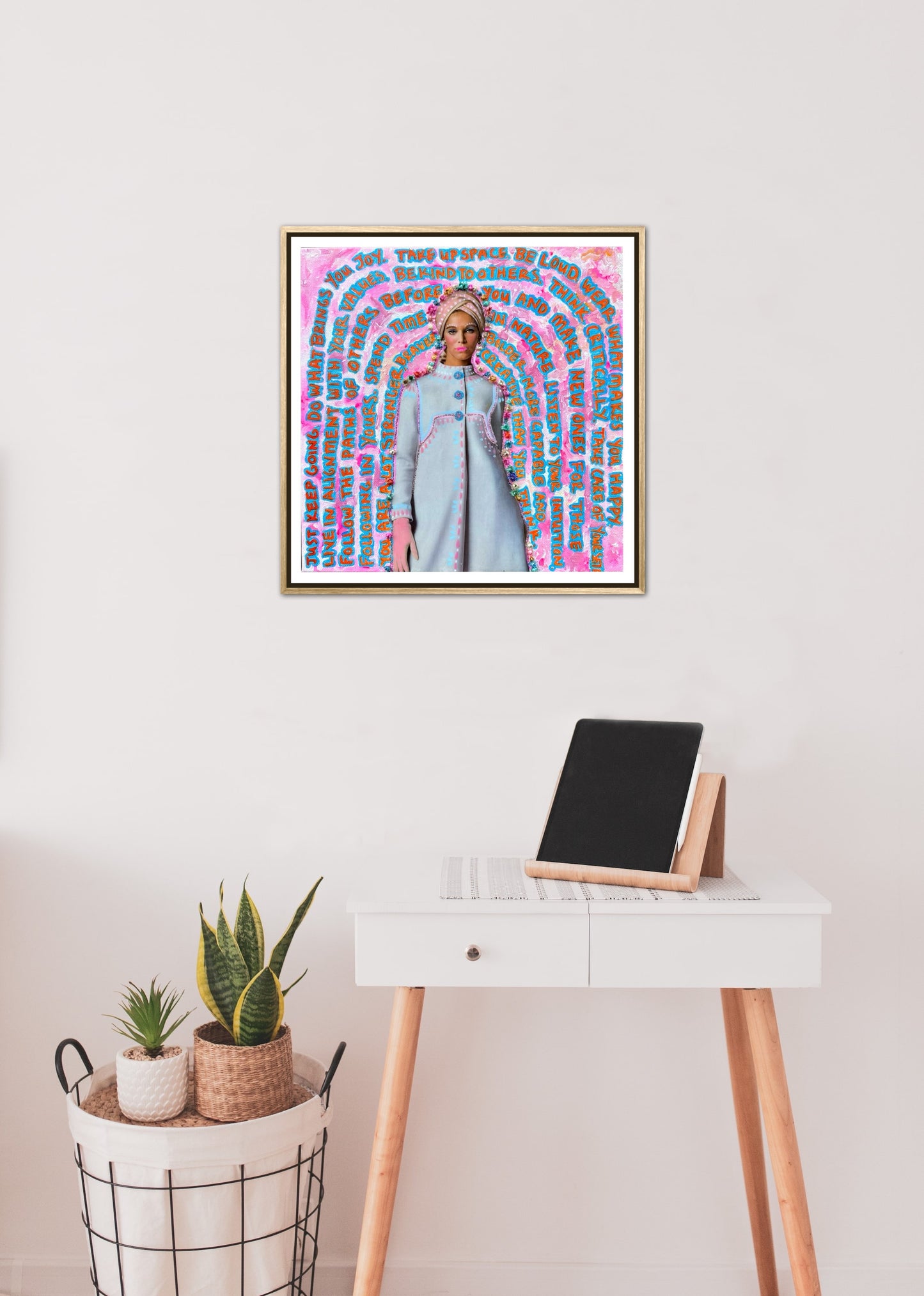 “Just Keep Going” Giclée Fine Art Print 10x10in