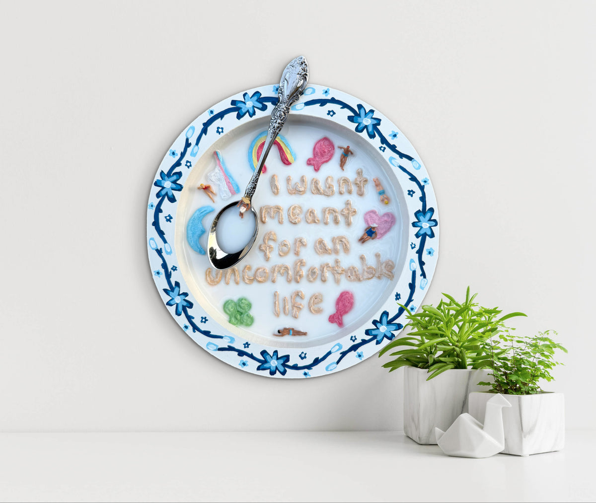Lucky Charms: Saturday Mornings Cereal Collection - 8x8in Mixed Media