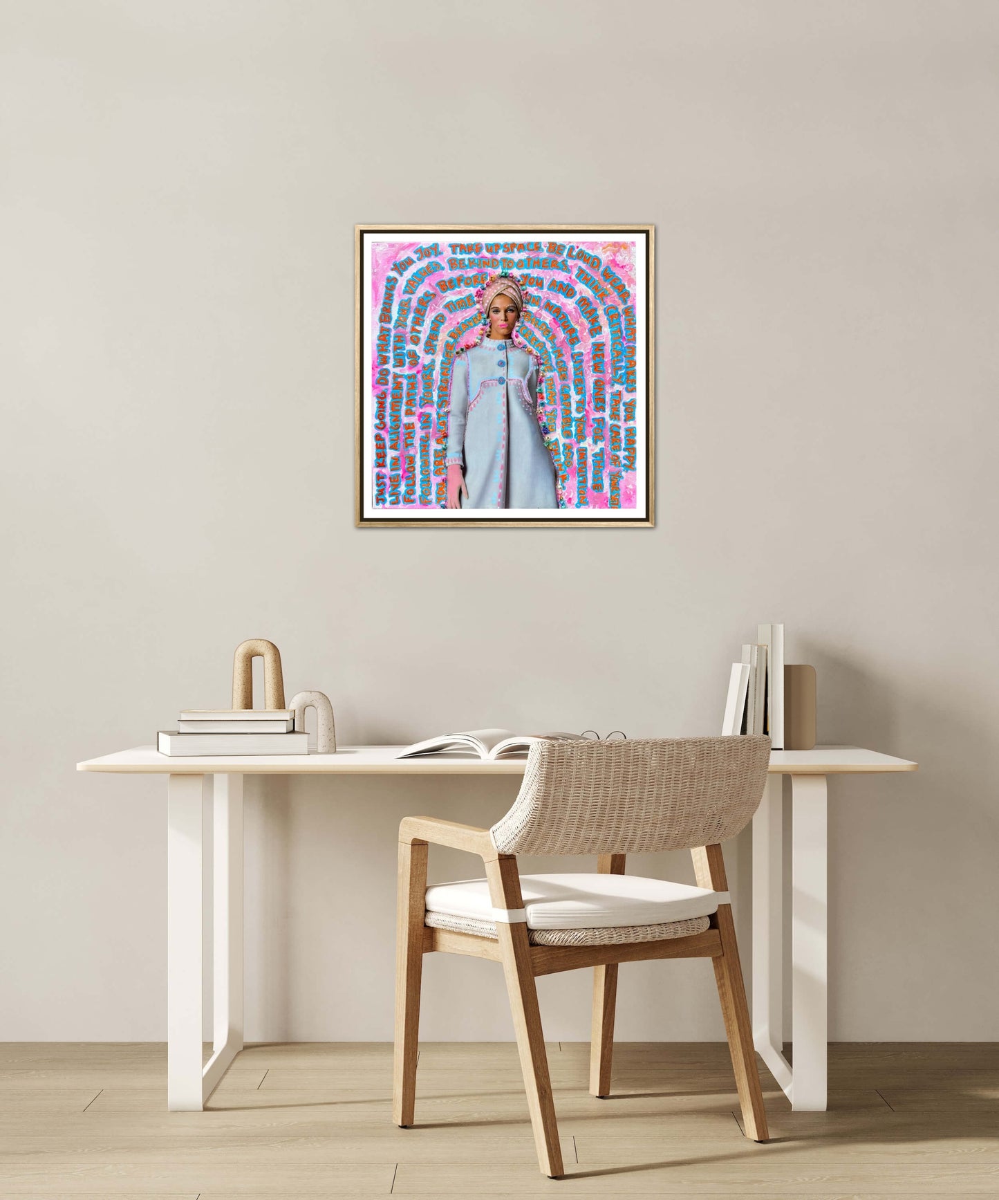 “Just Keep Going” Giclée Fine Art Print 10x10in