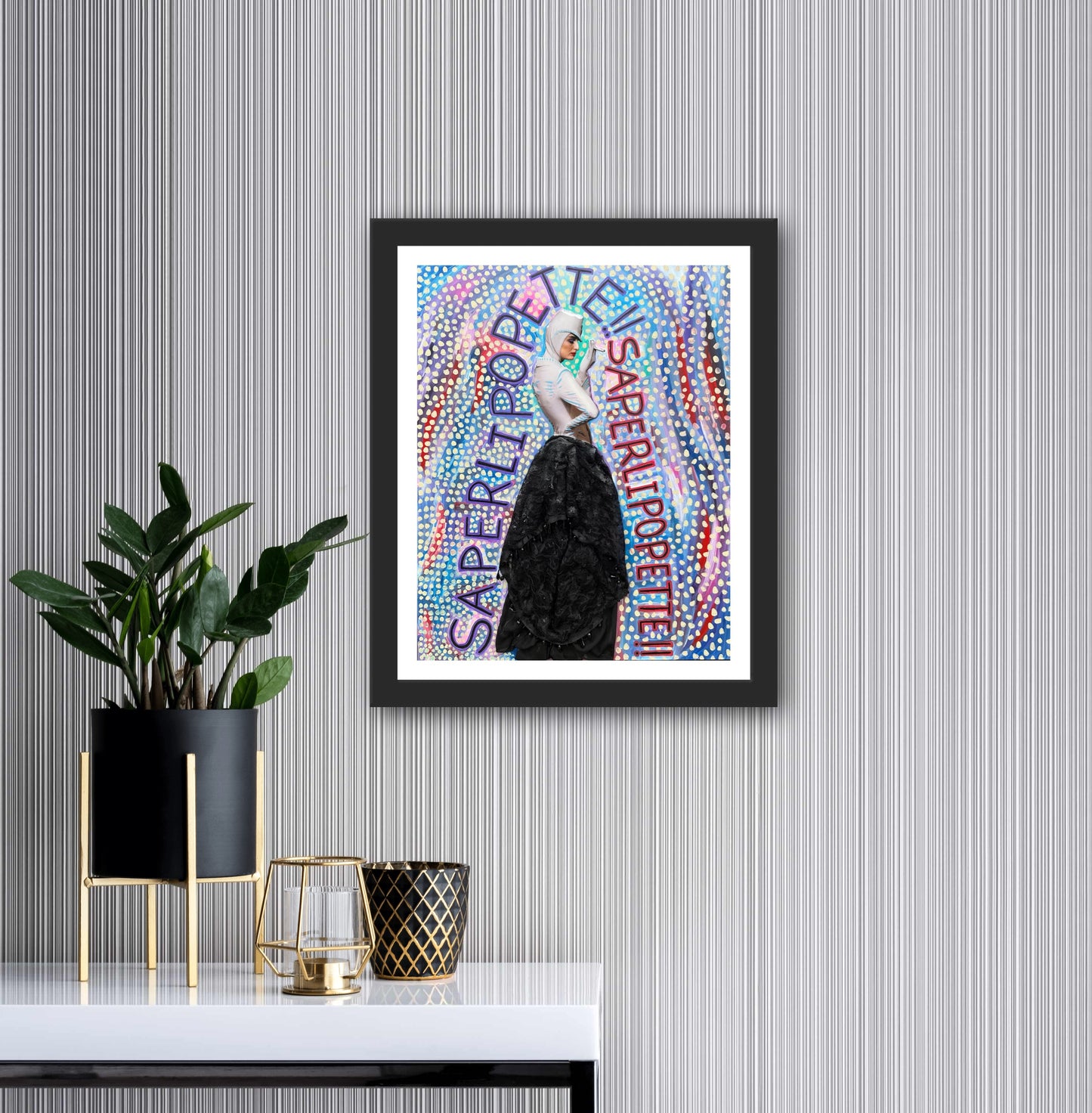 Vogue Reflections: “Saperlipopette!” Giclée Fine Art Print 8x10in