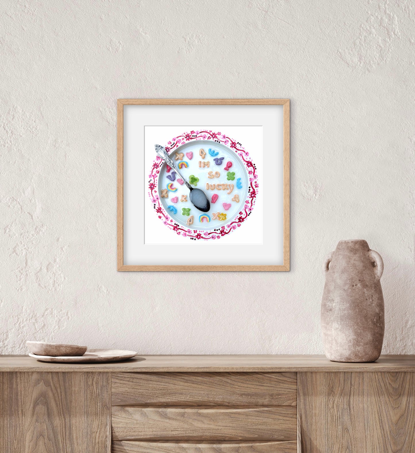 Saturday Mornings: Lucky Charms Print - 10x10in Glicée Fine Art Print