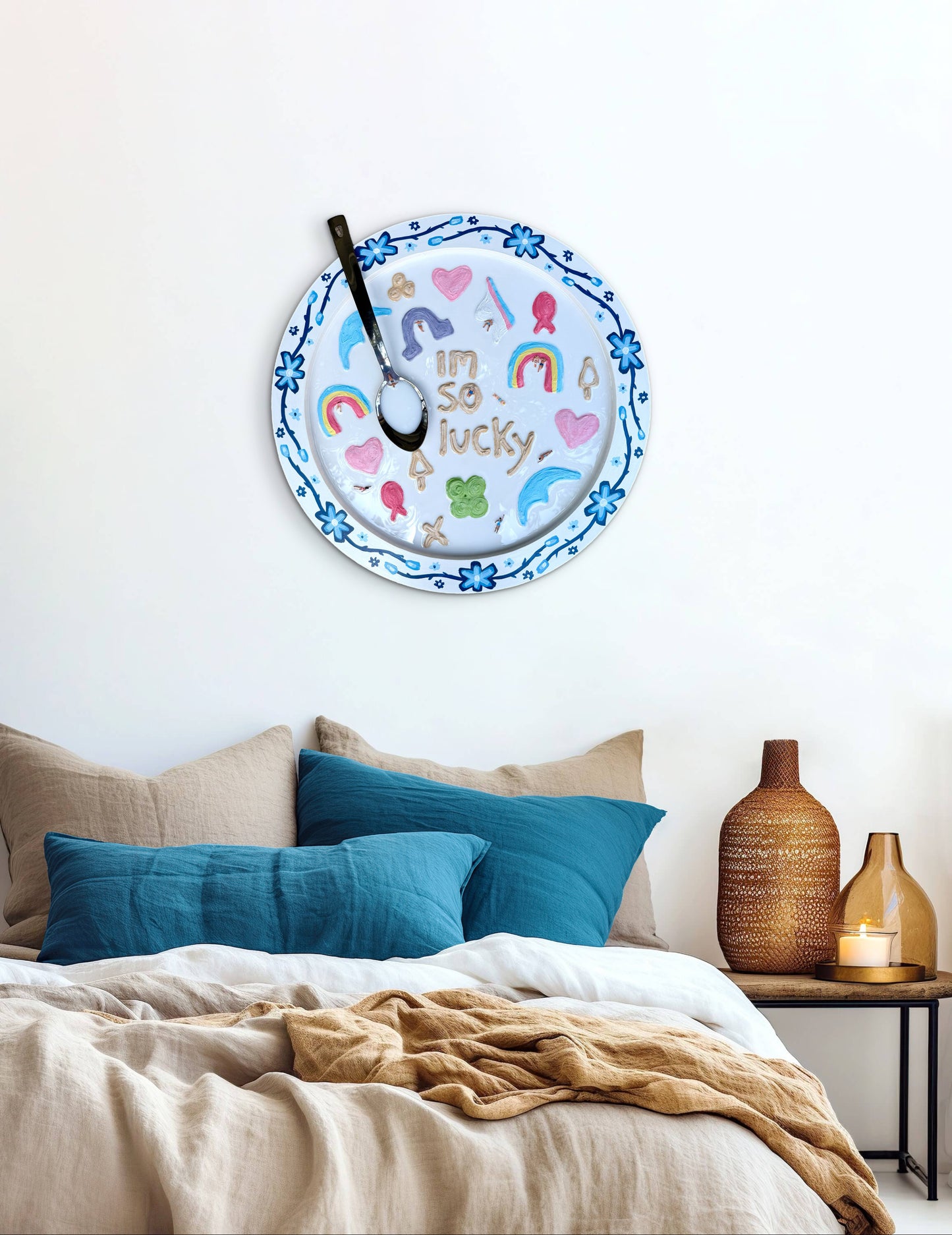 Lucky Charms: Saturday Mornings Cereal Collection - 20x20in Mixed Media