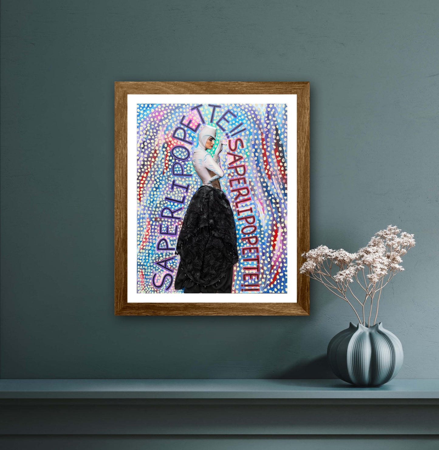 Vogue Reflections: “Saperlipopette!” Giclée Fine Art Print 8x10in