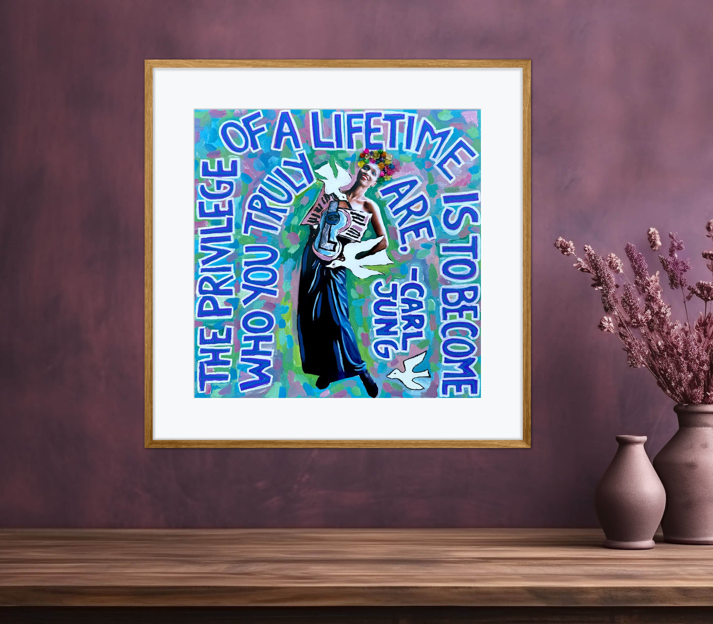 Vogue Reflections: The Privilege of a Lifetime - 10x10in Glicée Fine Art Print