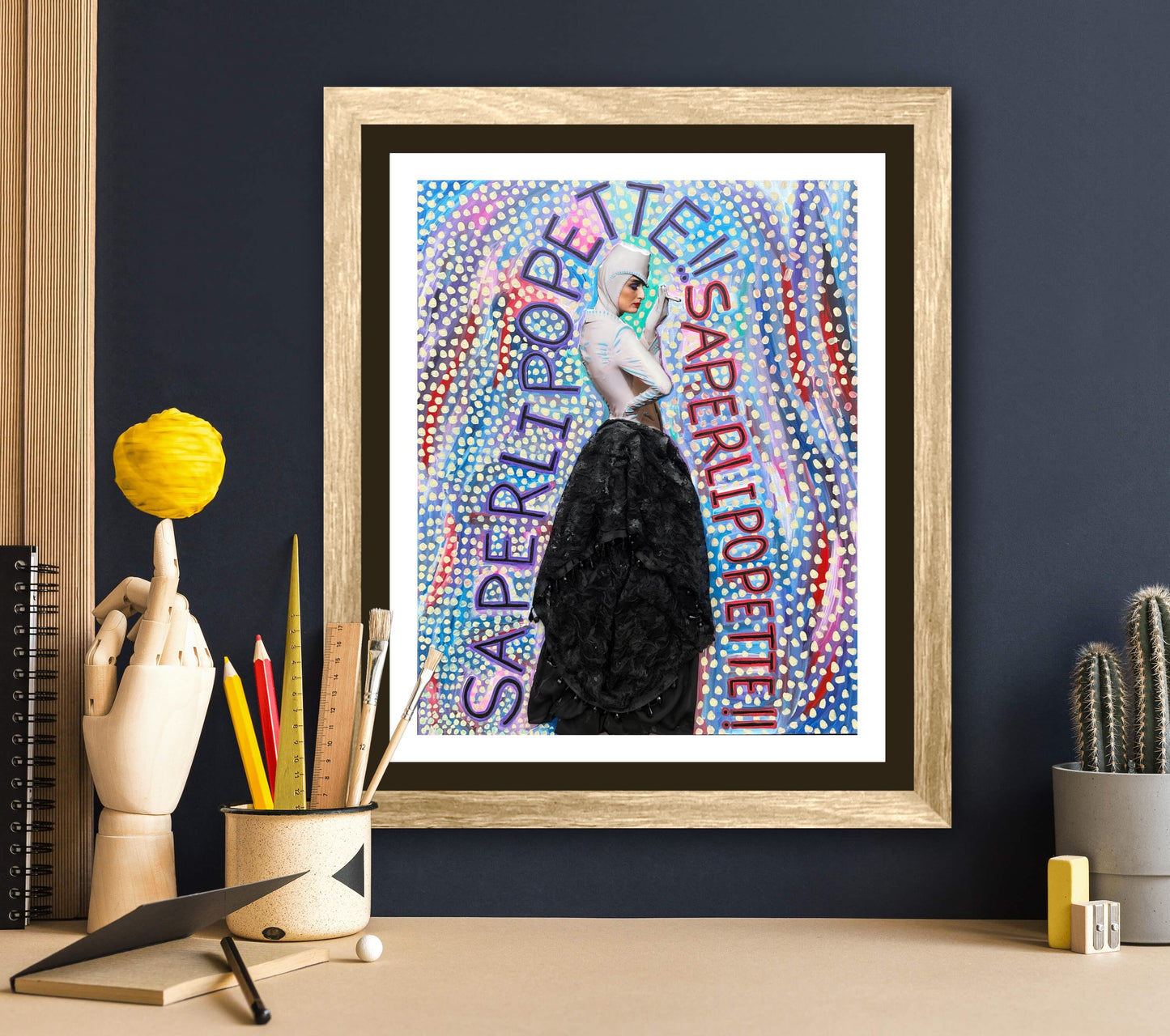 Vogue Reflections: “Saperlipopette!” Giclée Fine Art Print 8x10in