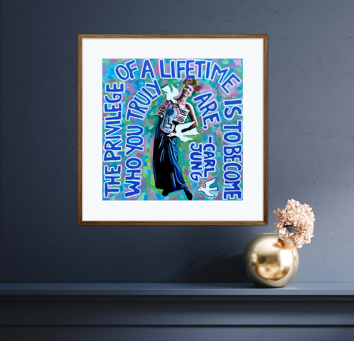 Vogue Reflections: The Privilege of a Lifetime - 10x10in Glicée Fine Art Print