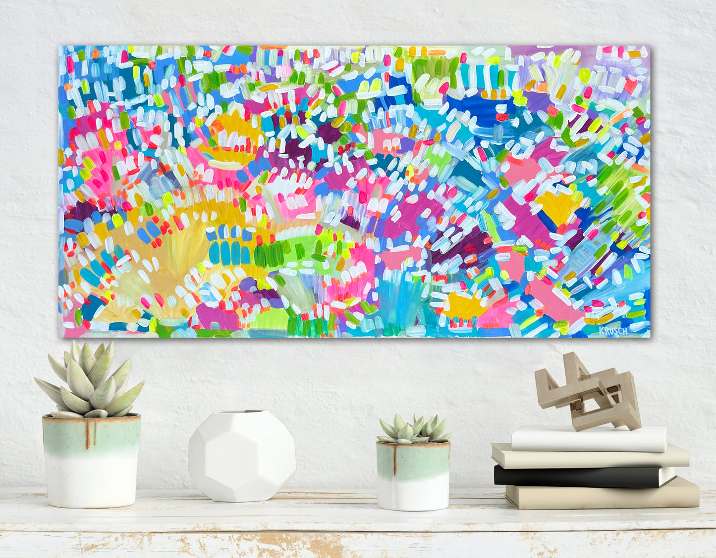 Field of Dreams - 24x48in Acrylic on Canvas