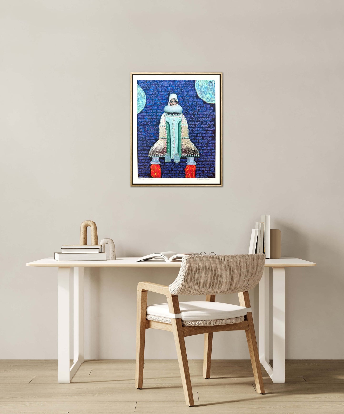 “Putting on My Spacesuit” Giclée Fine Art Print 8x10in or 4x5in