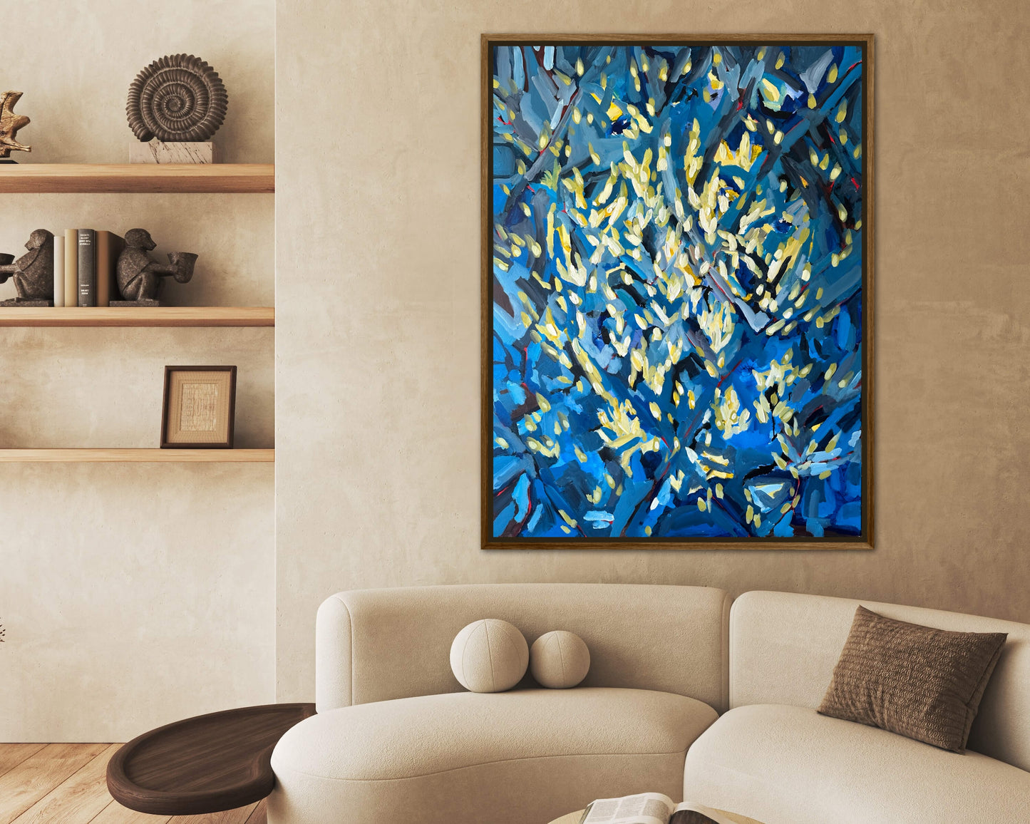 The Light Within; 36x48in Acrylic on Canvas Framed