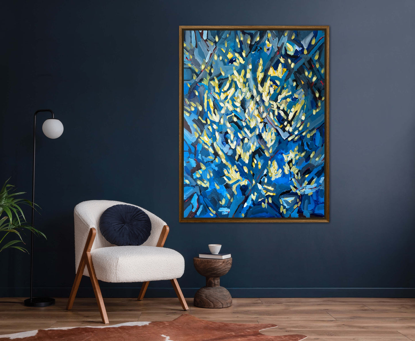 The Light Within; 36x48in Acrylic on Canvas Framed