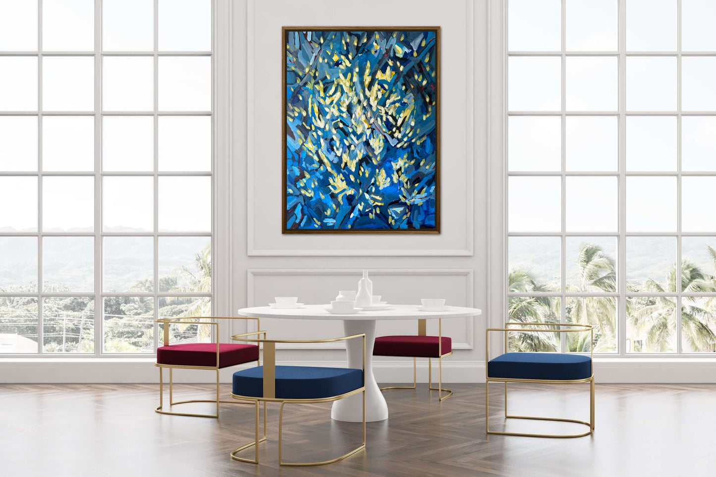 The Light Within; 36x48in Acrylic on Canvas Framed