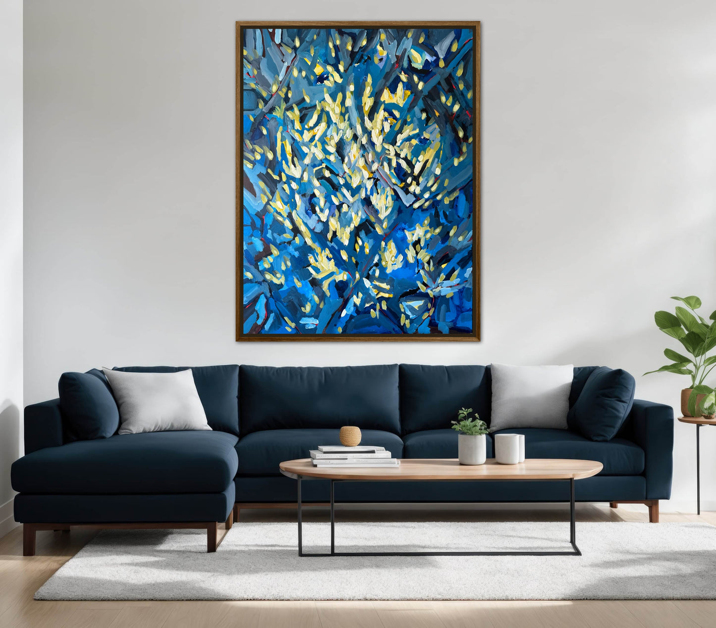 The Light Within; 36x48in Acrylic on Canvas Framed