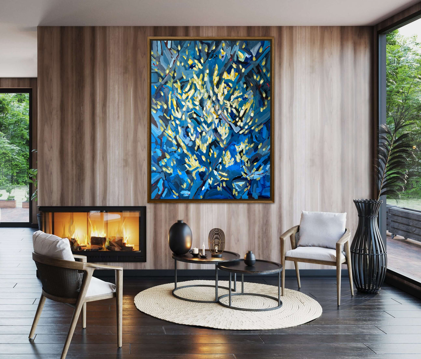 The Light Within; 36x48in Acrylic on Canvas Framed