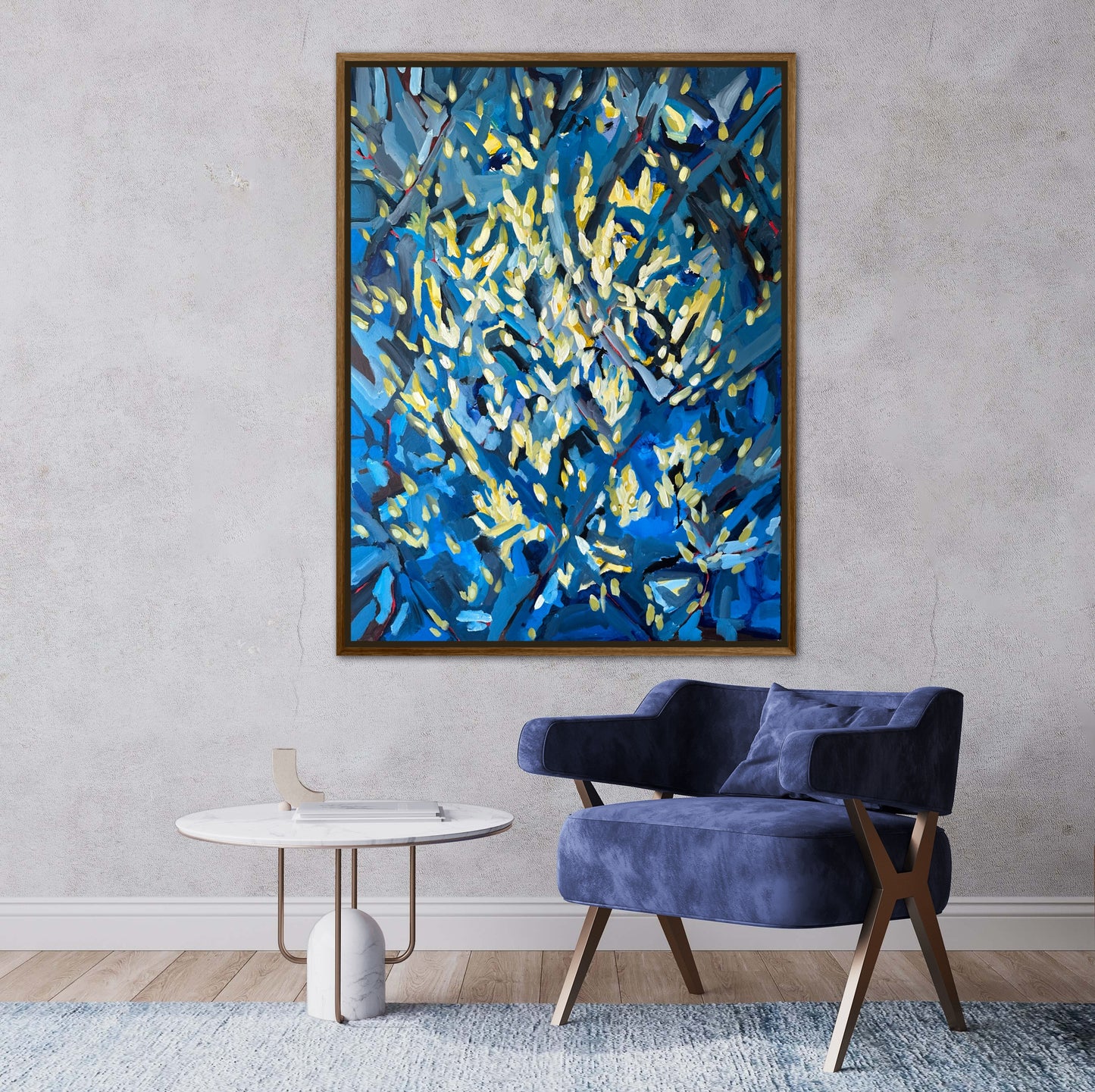 The Light Within; 36x48in Acrylic on Canvas Framed