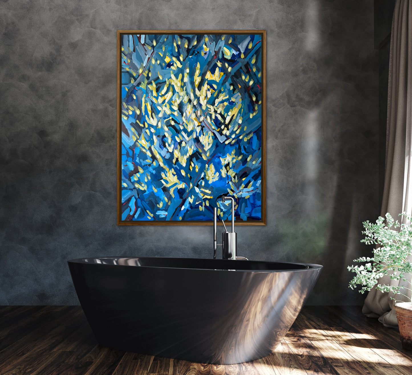 The Light Within; 36x48in Acrylic on Canvas Framed