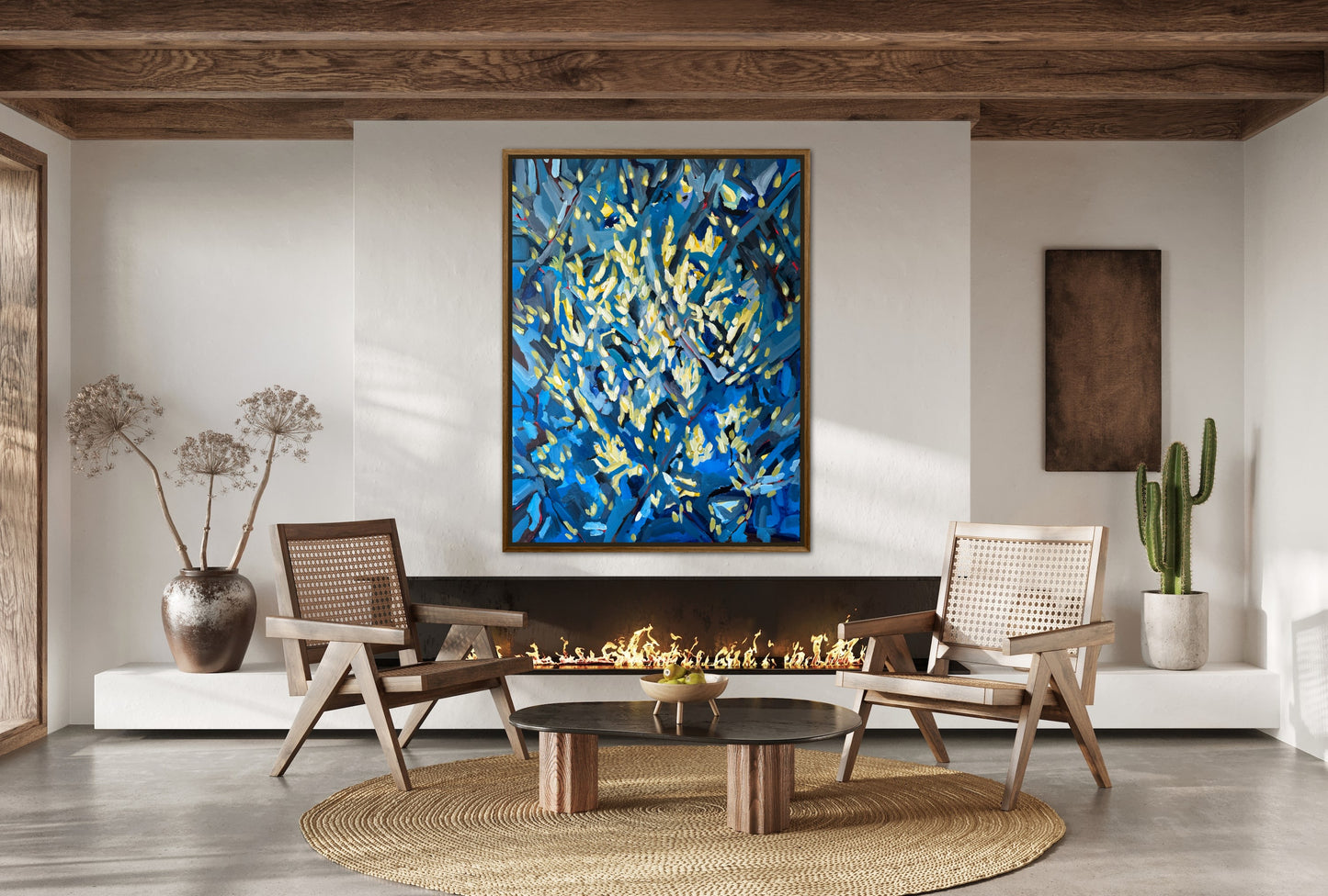 The Light Within; 36x48in Acrylic on Canvas Framed