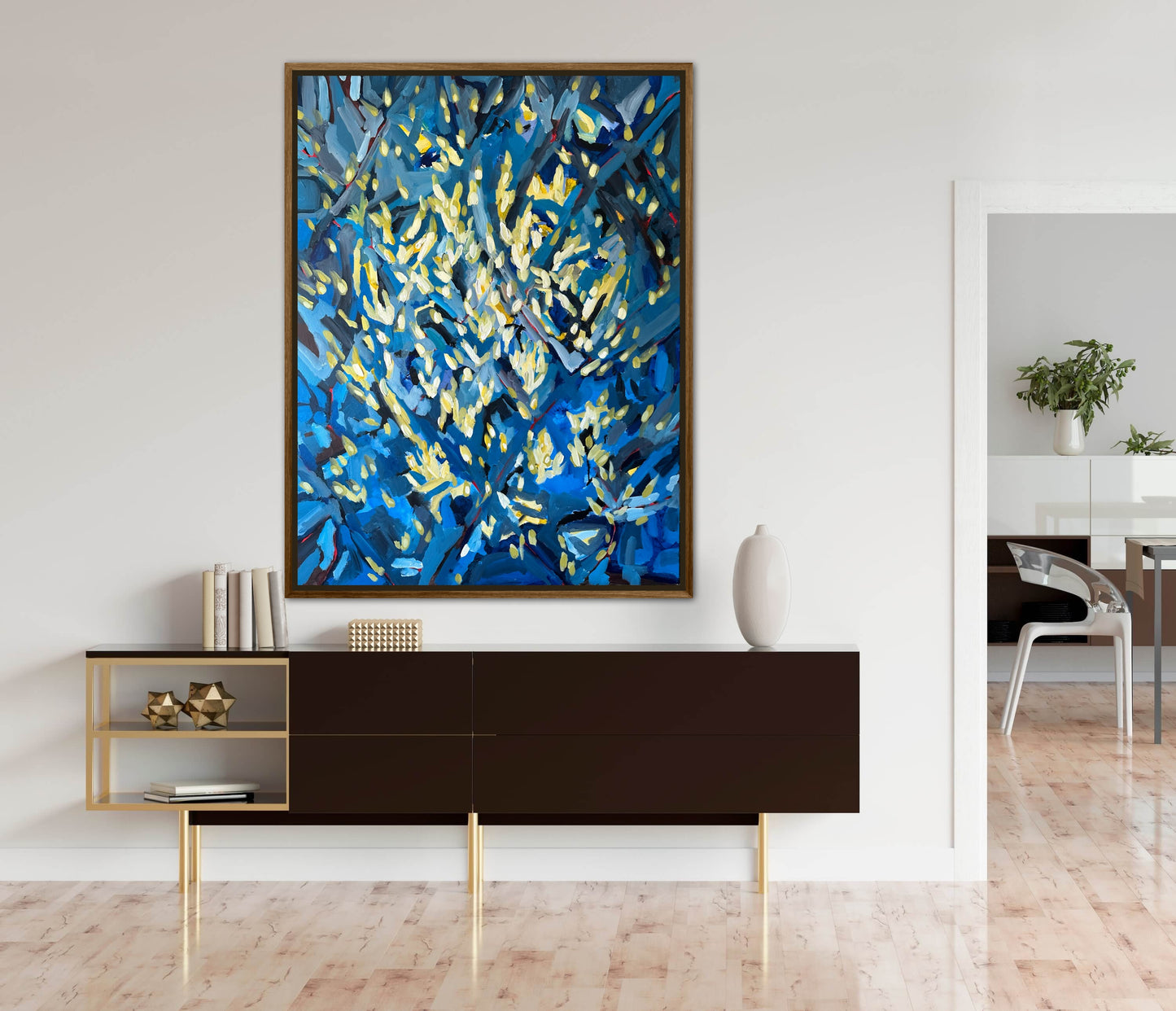 The Light Within; 36x48in Acrylic on Canvas Framed