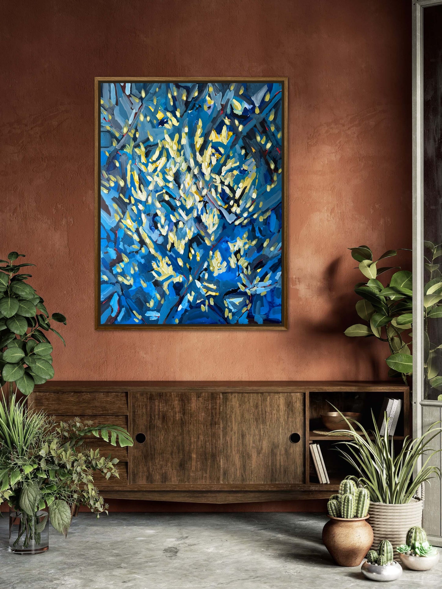 The Light Within; 36x48in Acrylic on Canvas Framed