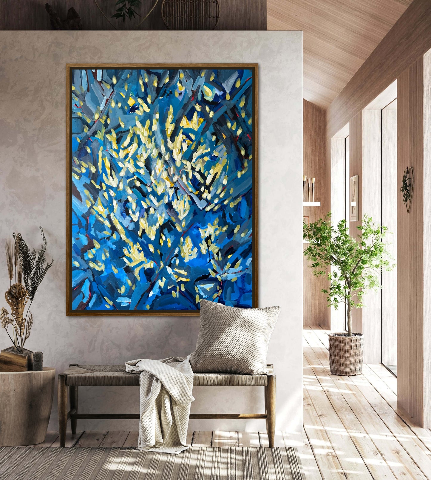 The Light Within; 36x48in Acrylic on Canvas Framed