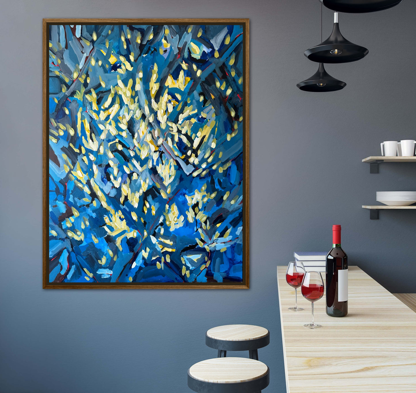 The Light Within; 36x48in Acrylic on Canvas Framed