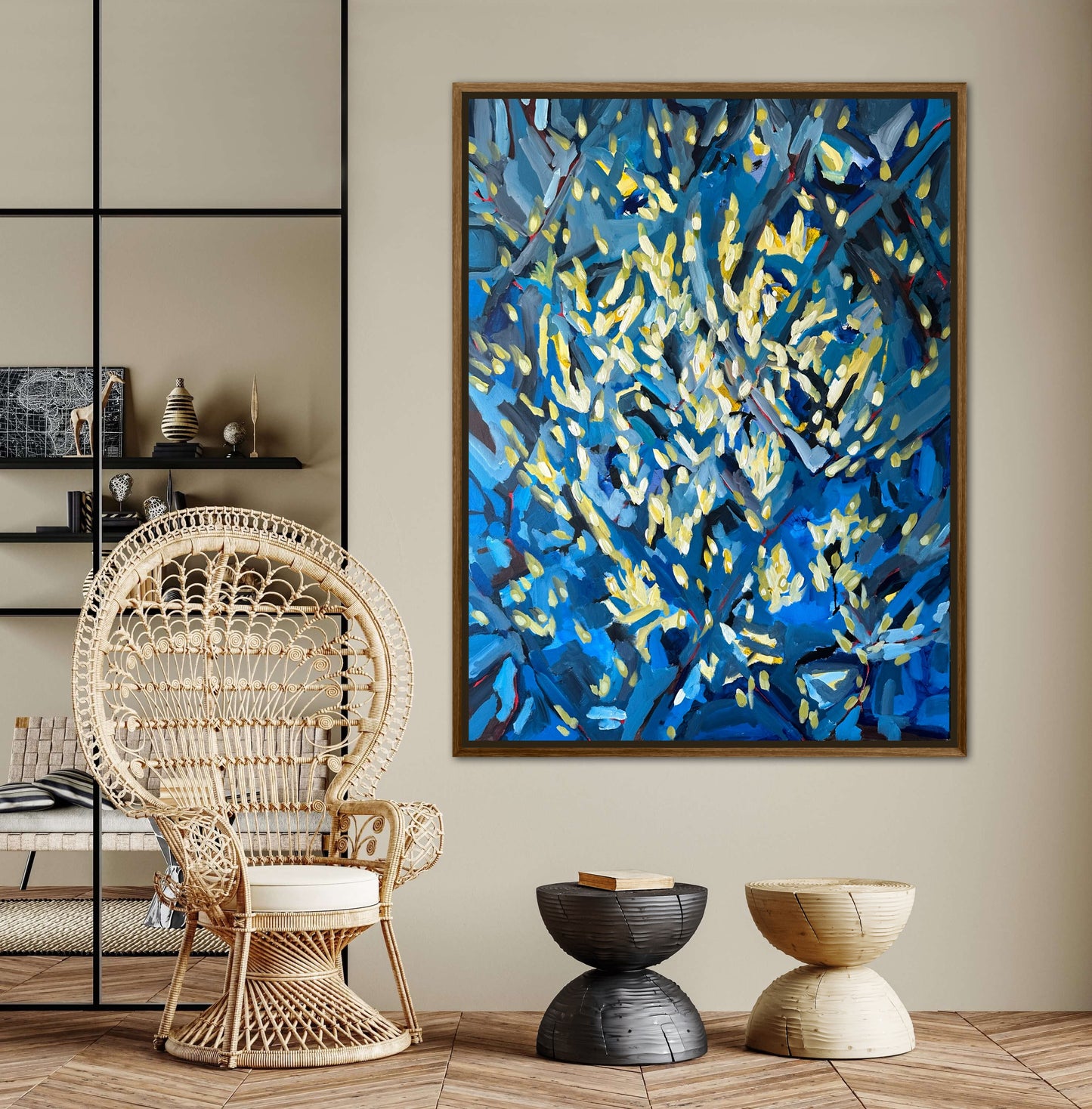 The Light Within; 36x48in Acrylic on Canvas Framed