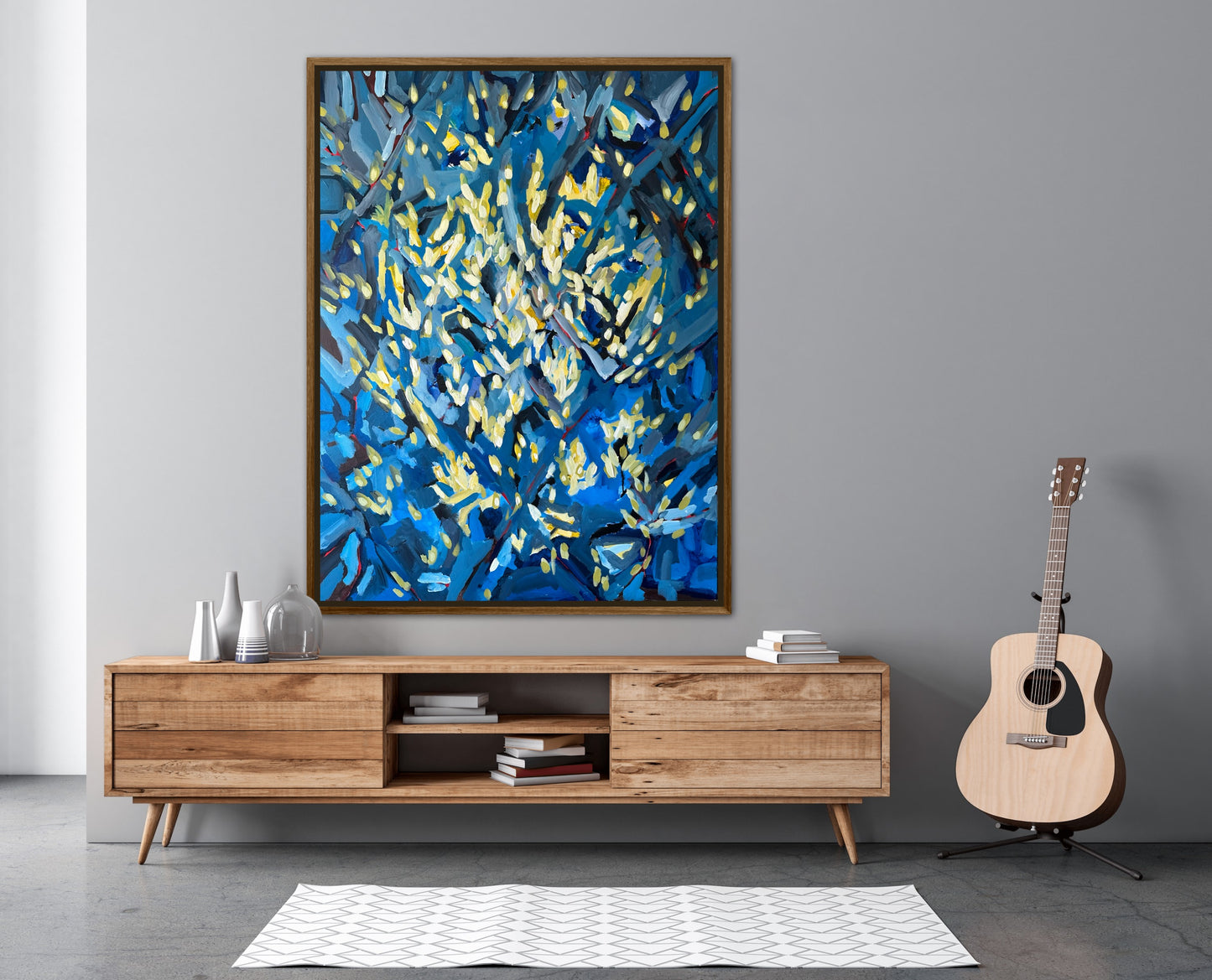 The Light Within; 36x48in Acrylic on Canvas Framed