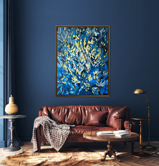 The Light Within; 36x48in Acrylic on Canvas Framed