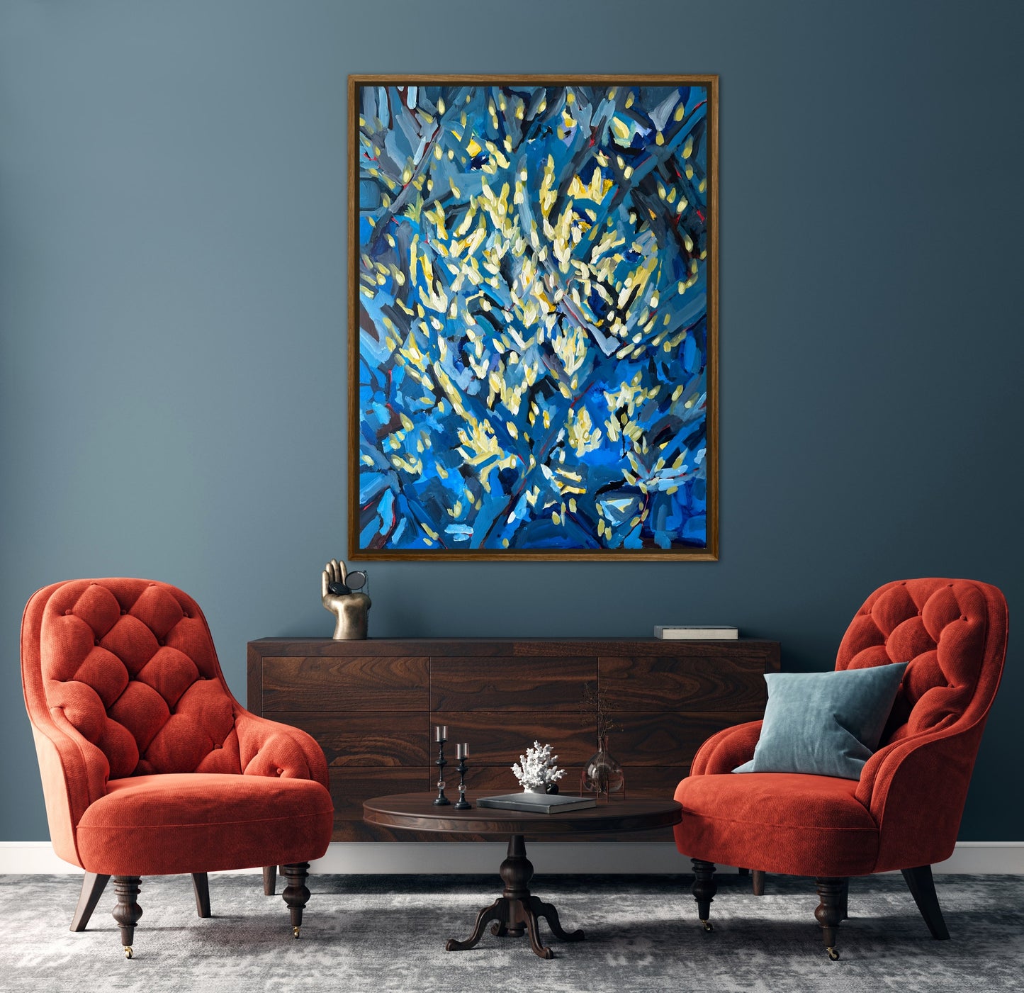 The Light Within; 36x48in Acrylic on Canvas Framed