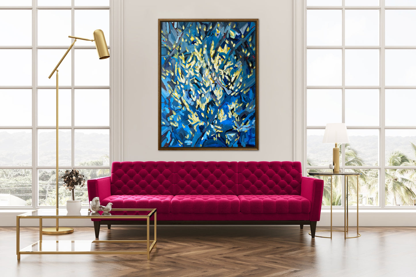 The Light Within; 36x48in Acrylic on Canvas Framed